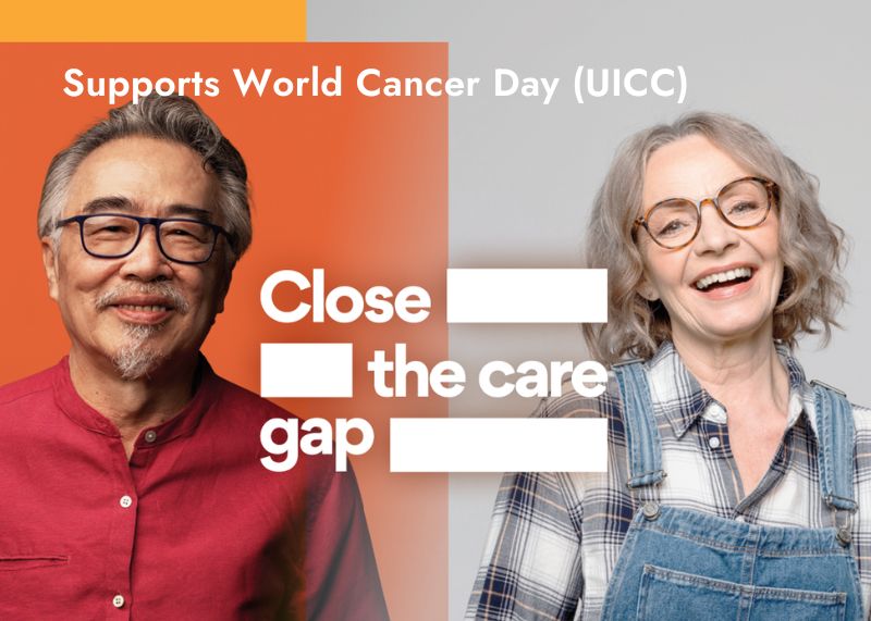 supports world cancer day